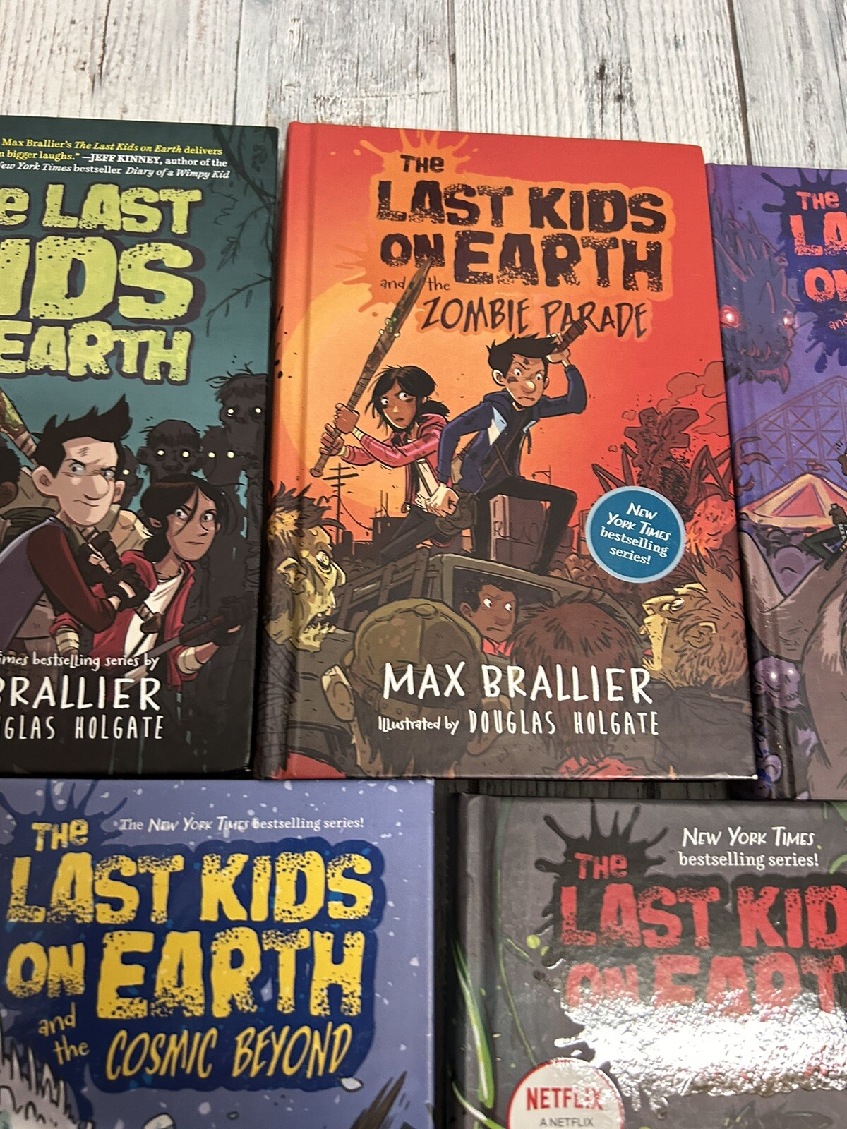 The Last Kids On Earth Books Collection Set by Max Brallier Lot Of 5