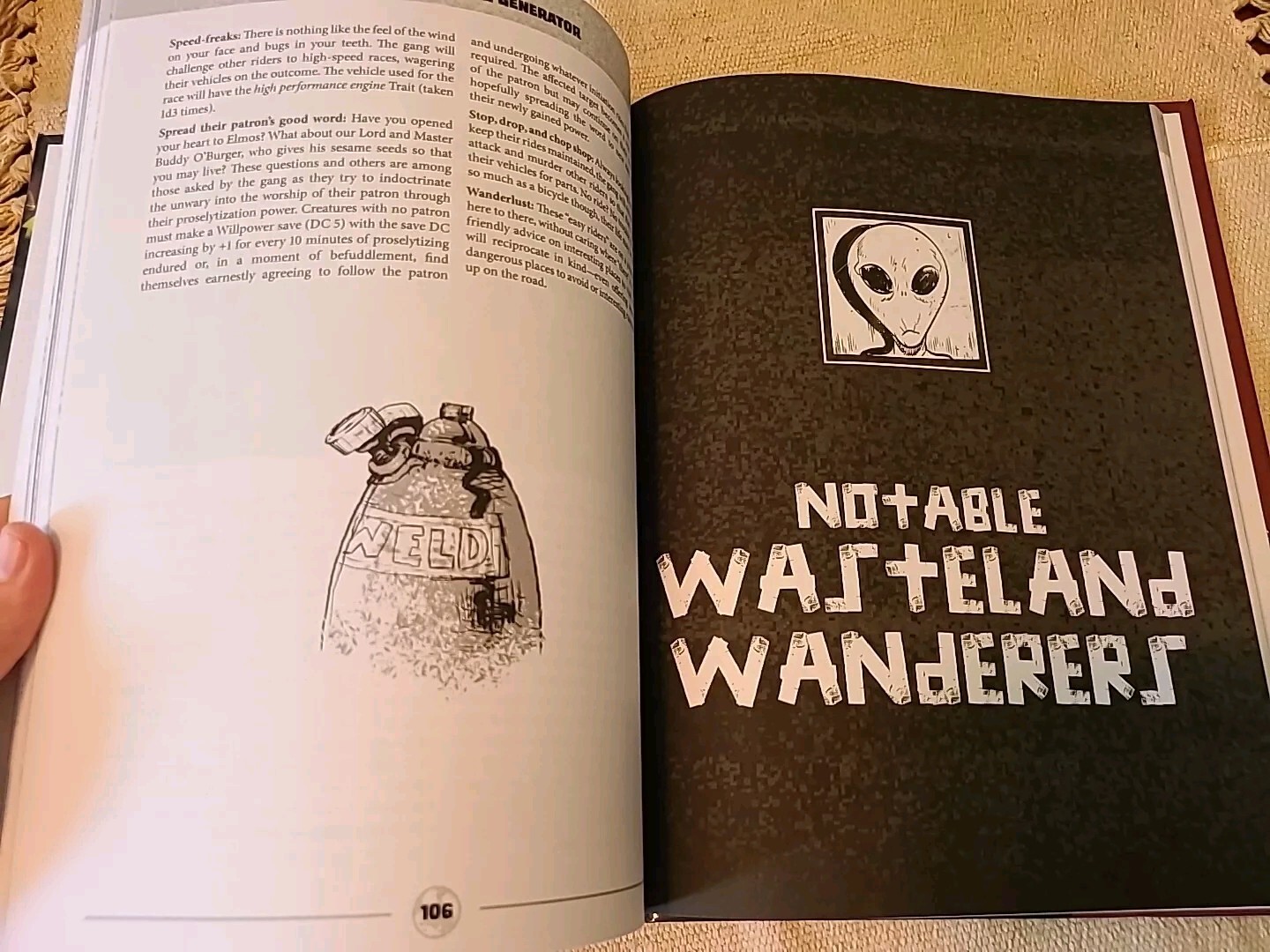 Shield of Faith Studio Game Book – TABLETOP | Wasteland Post-apocalyptic Gaming