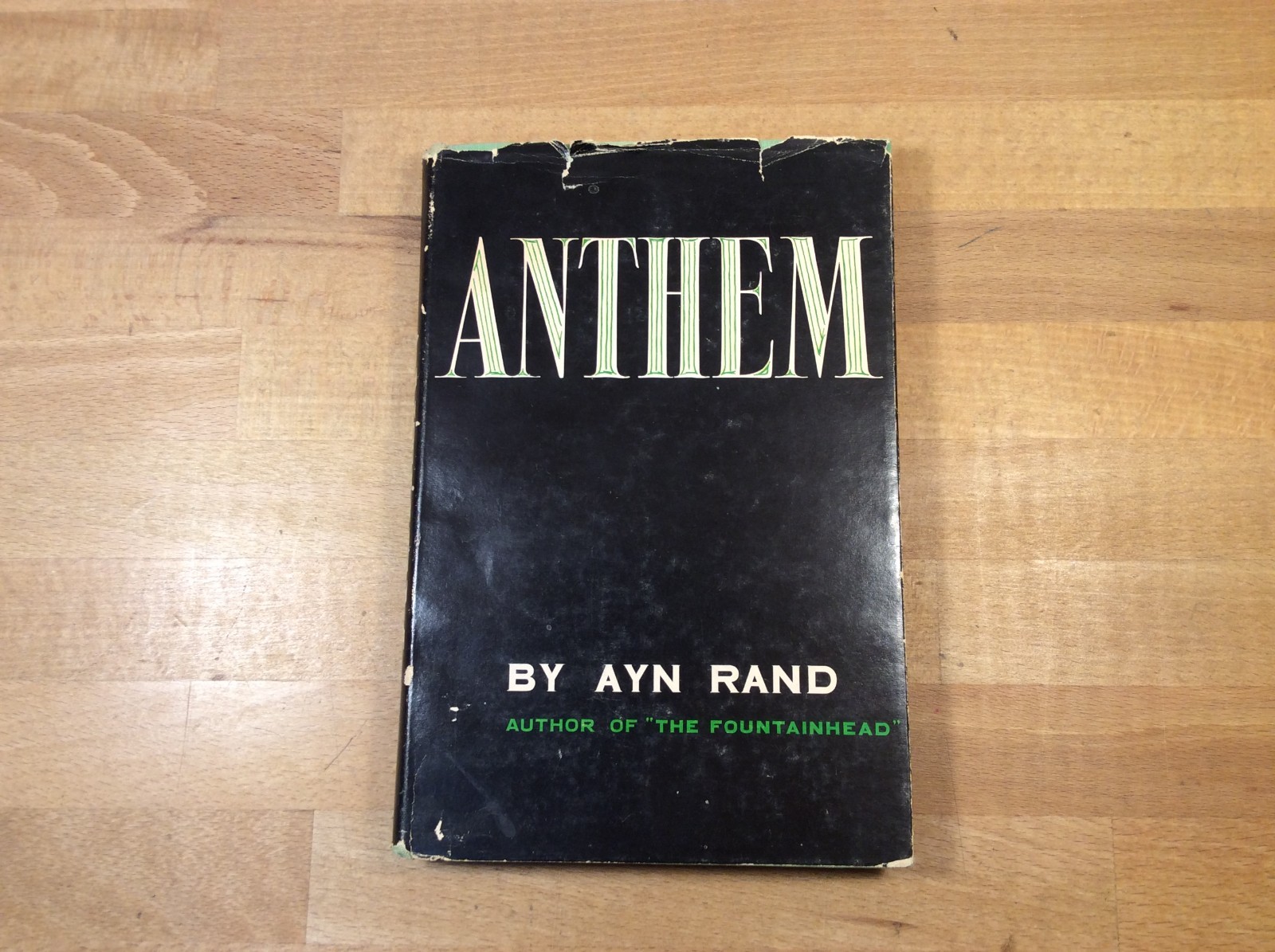 Anthem, Ayn Rand, RARE 1953 Hardcover w/ Dust Jacket