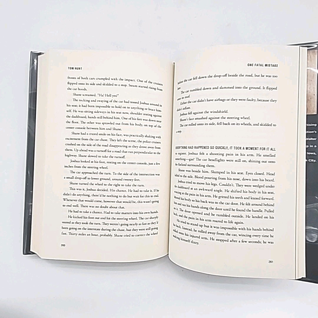 One Fatal Mistake by Tom Hunt 1st Edition 2019 Hardcover Book
