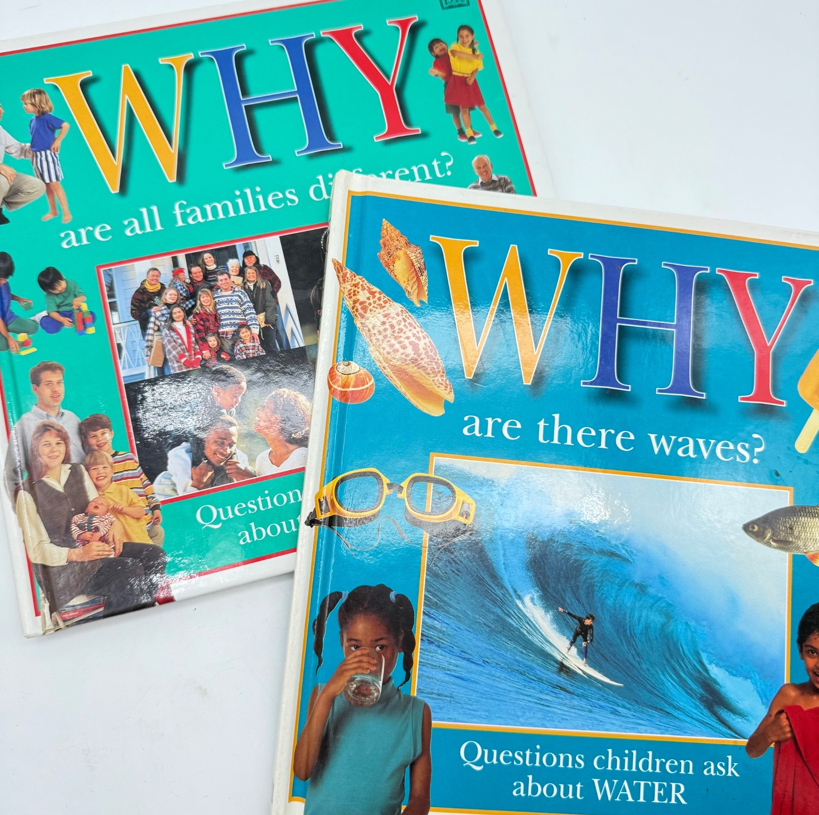 Set of 2~ Why? Questions Children Ask Children Books Series DK Publishing