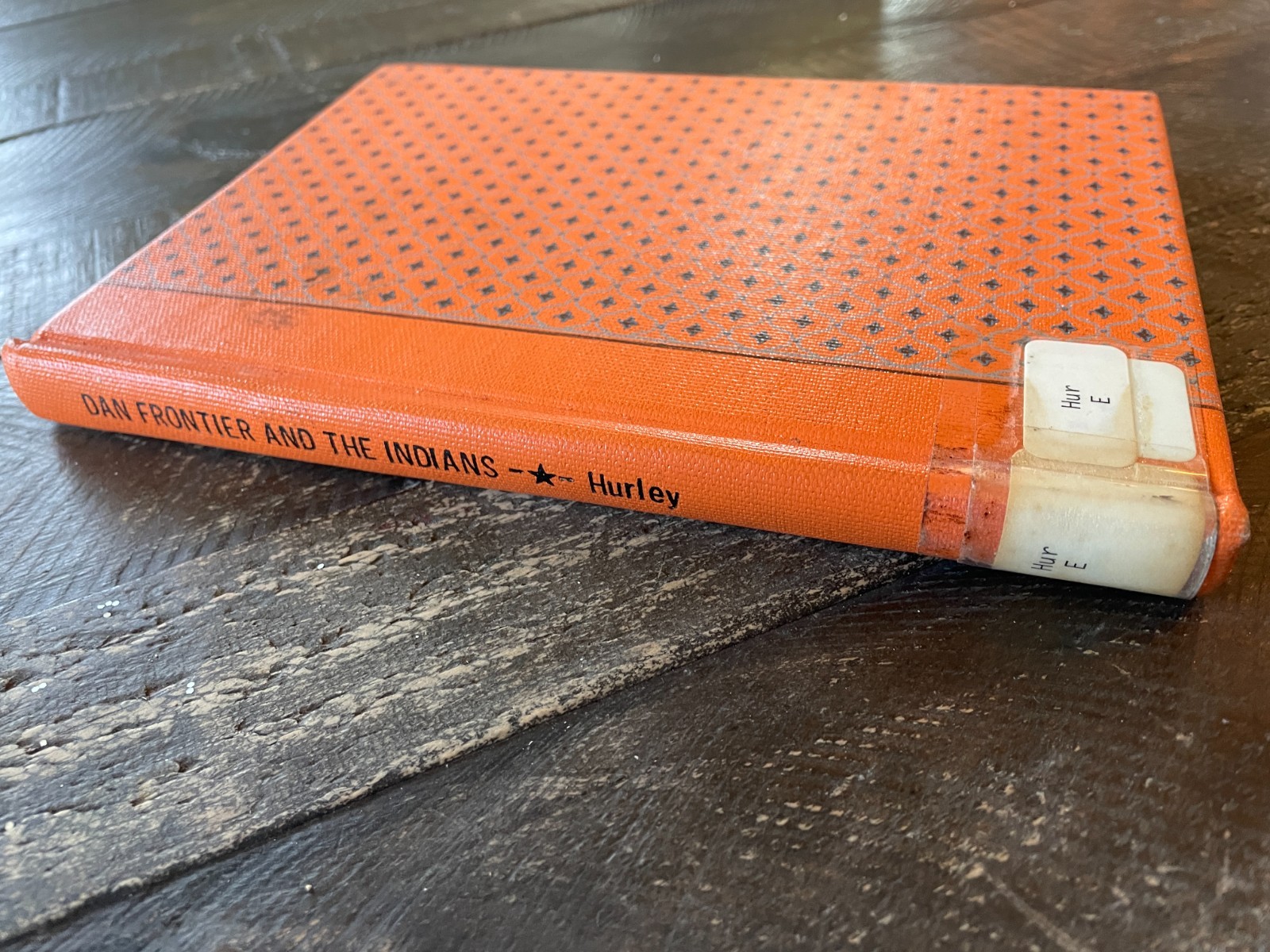 Dan Frontier with the Indians (Dan Frontier Series) by William Hurley HC 1959