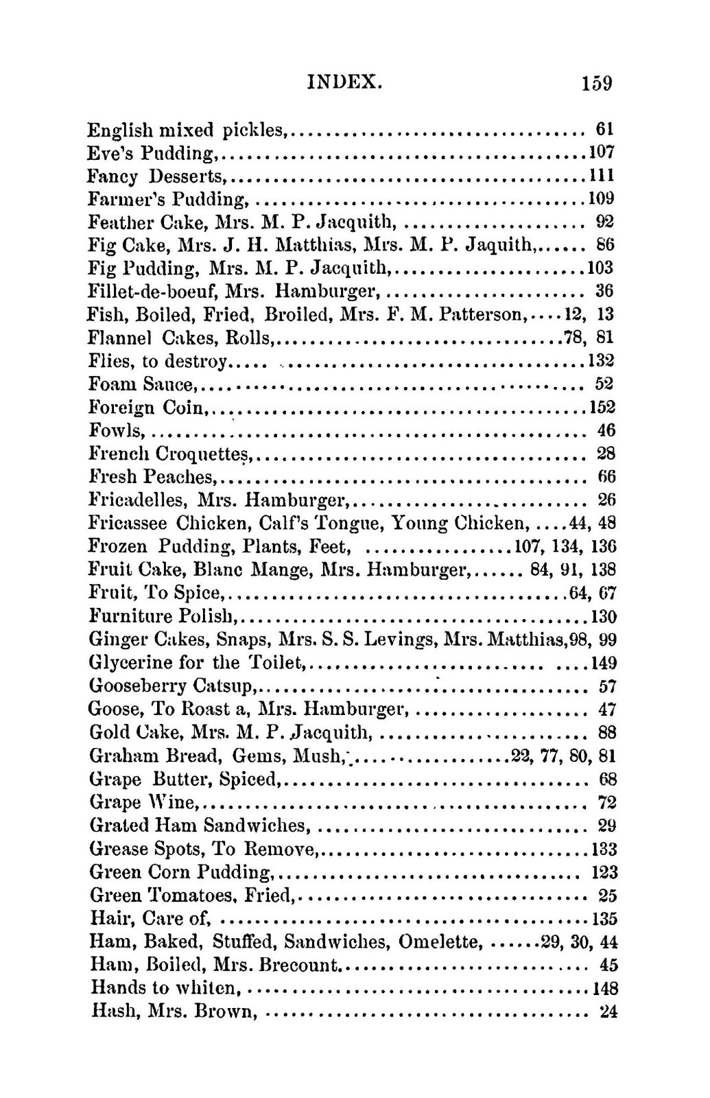 “1881” The Illinois Vintage Cook Book 164 Pages