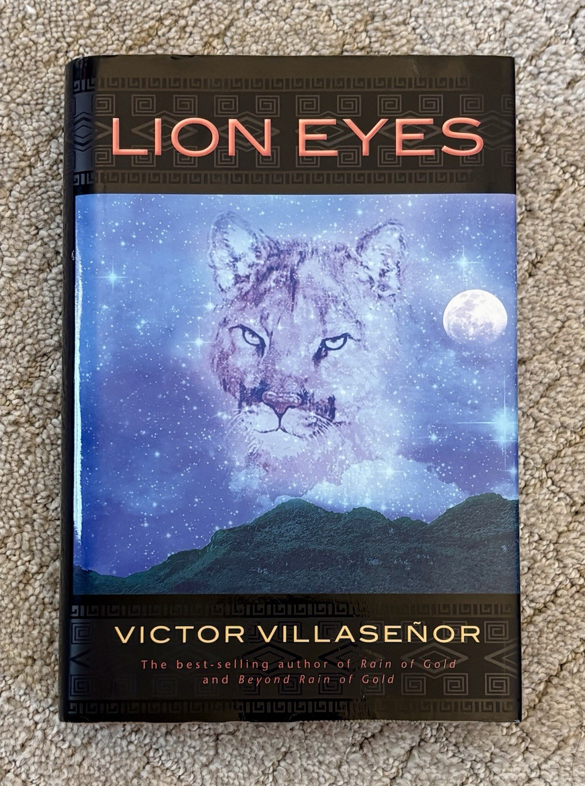 LION EYES by Victor Villasenor