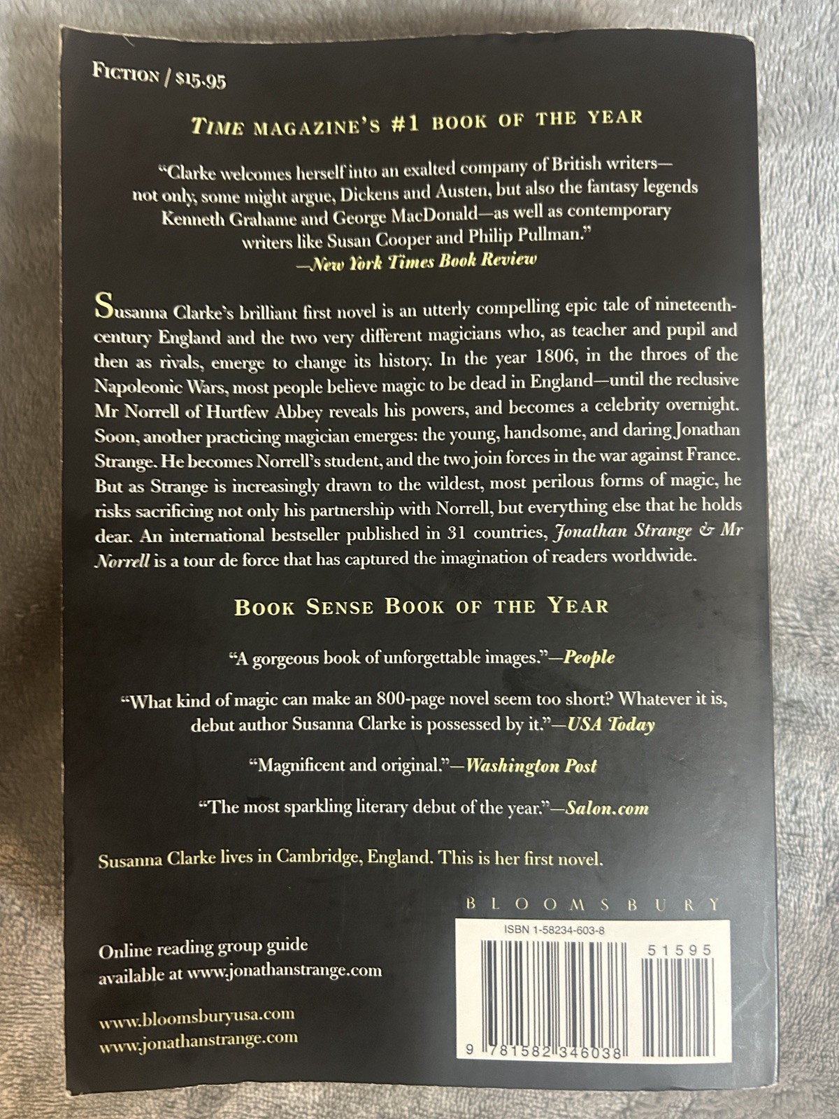 Jonathan Strange and Mr Norrell : A Novel by Susanna Clarke (2005, Perfect)