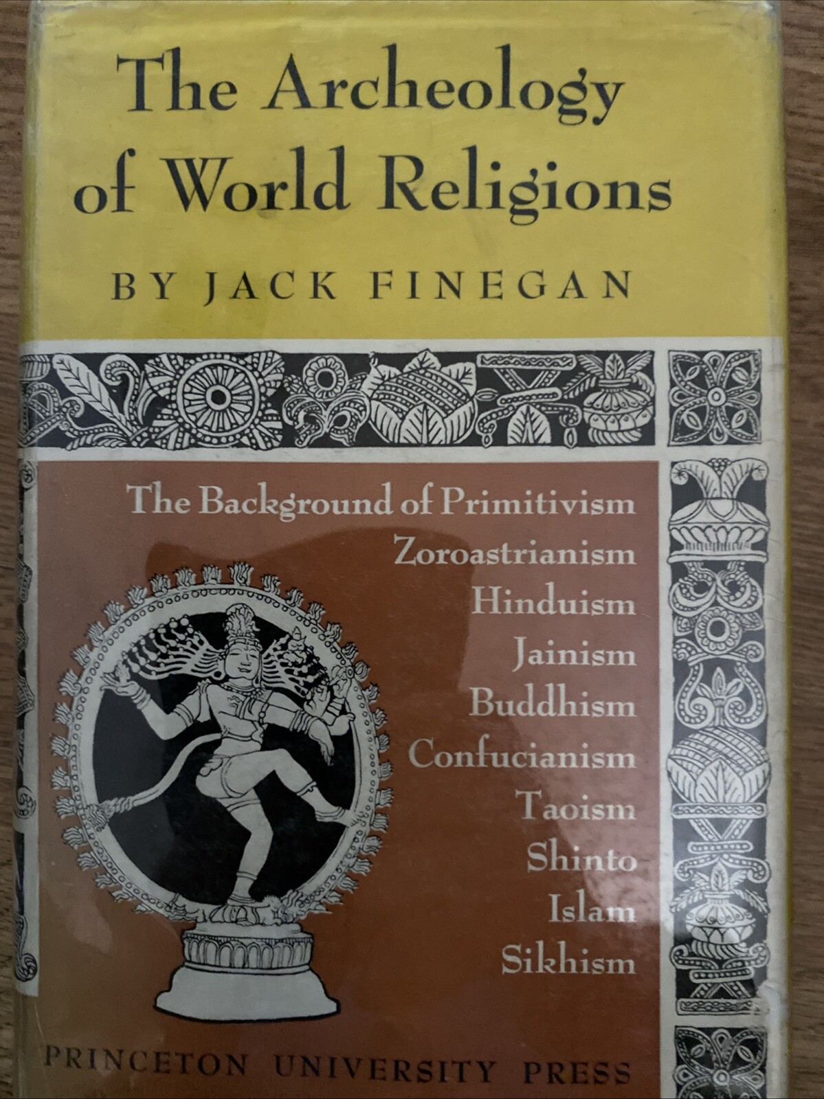 The Archeology Of World Religions by Jack Finegan – Pub: Princeton 1952 HC