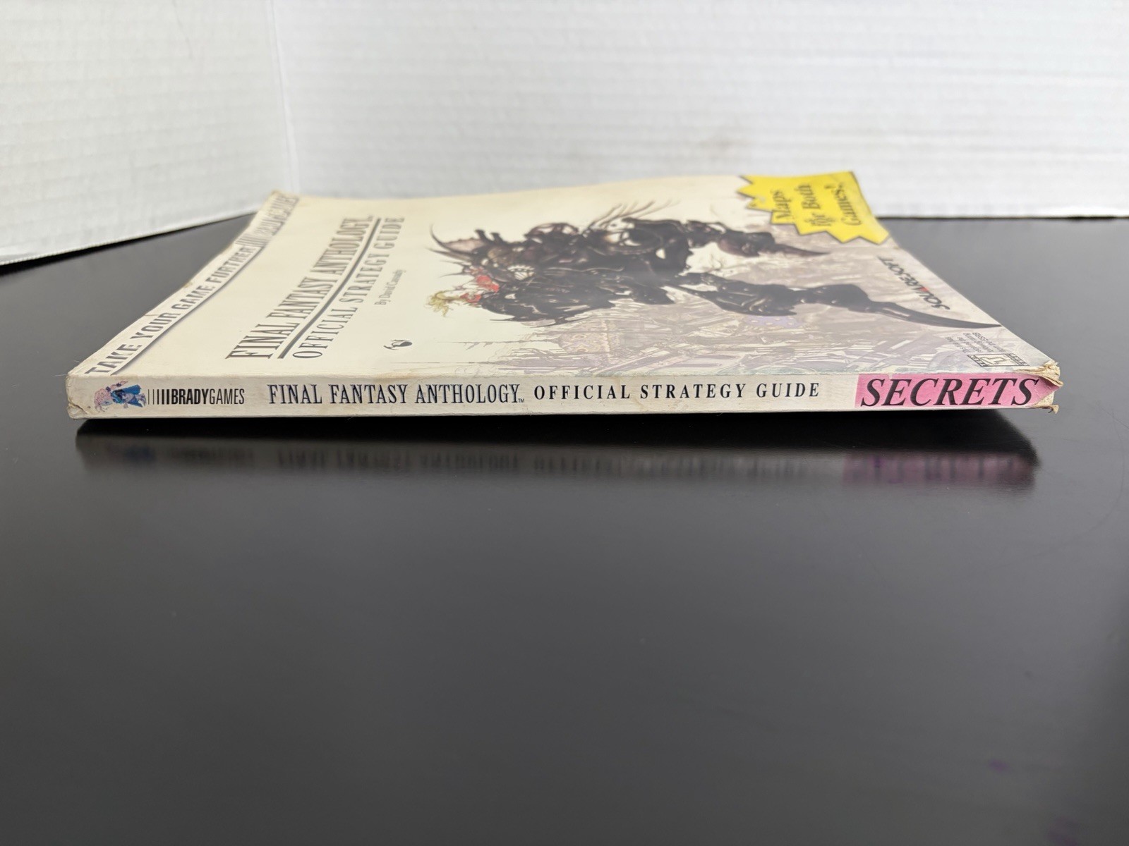 Final Fantasy Anthology Walkthrough Brady Games Strategy Guide Water Damage