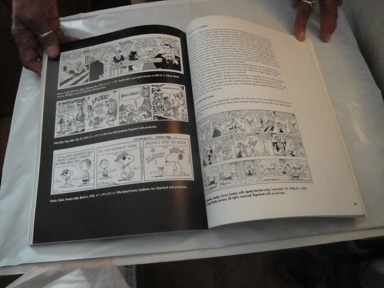 COLLECTING ORIGINAL COMIC STRIP ART! by Jeffrey M. Ellinport 135 pages 1st 1999