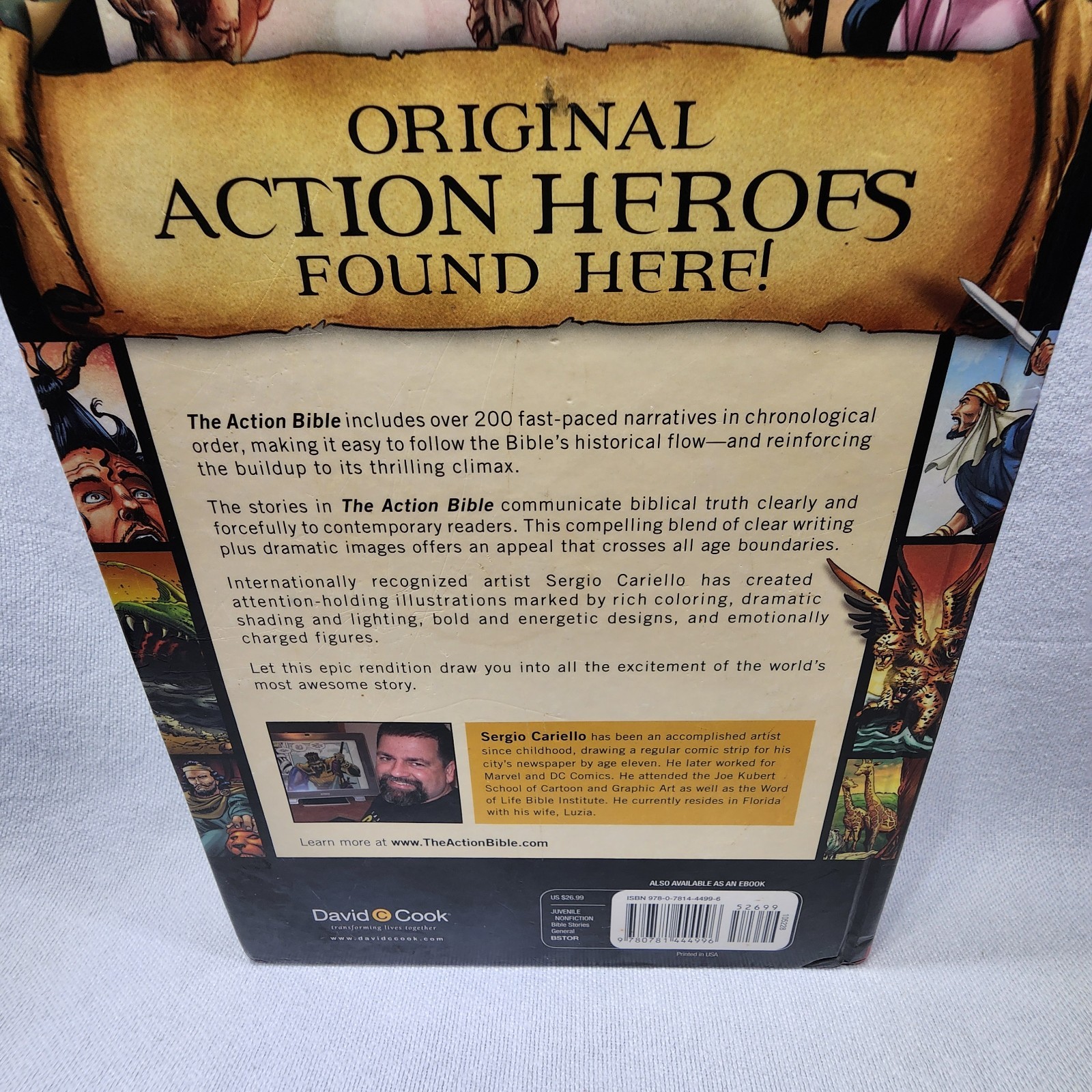 *Flaws The Action Bible Doug Mauss Sergio Cariello comic book hardcover 2010
