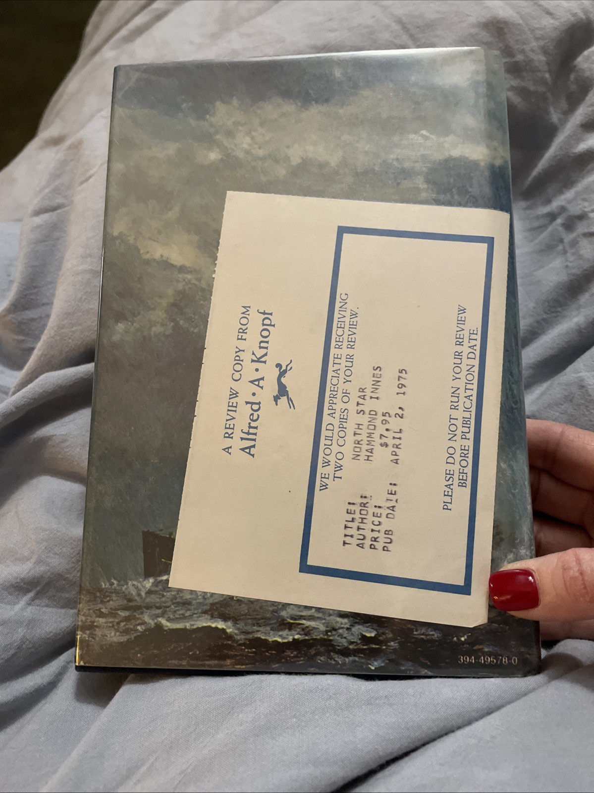 North Star by Hammond Innes (1974) FIRST Edition HCDJ