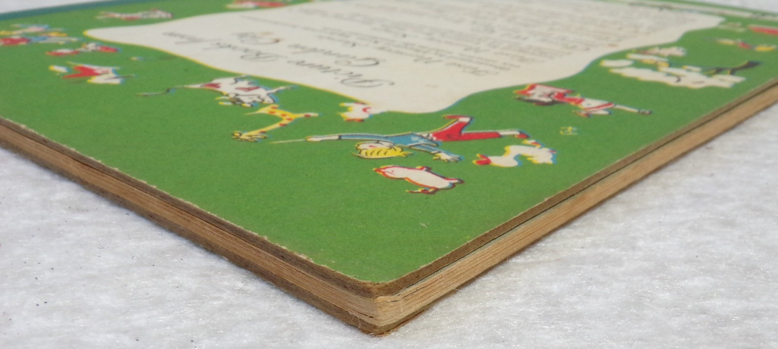 1945 THE BIBLE PICTURE BOOK HARD COVER COLOR ILLUSTRATED BY FLORIAN 48 PAGES