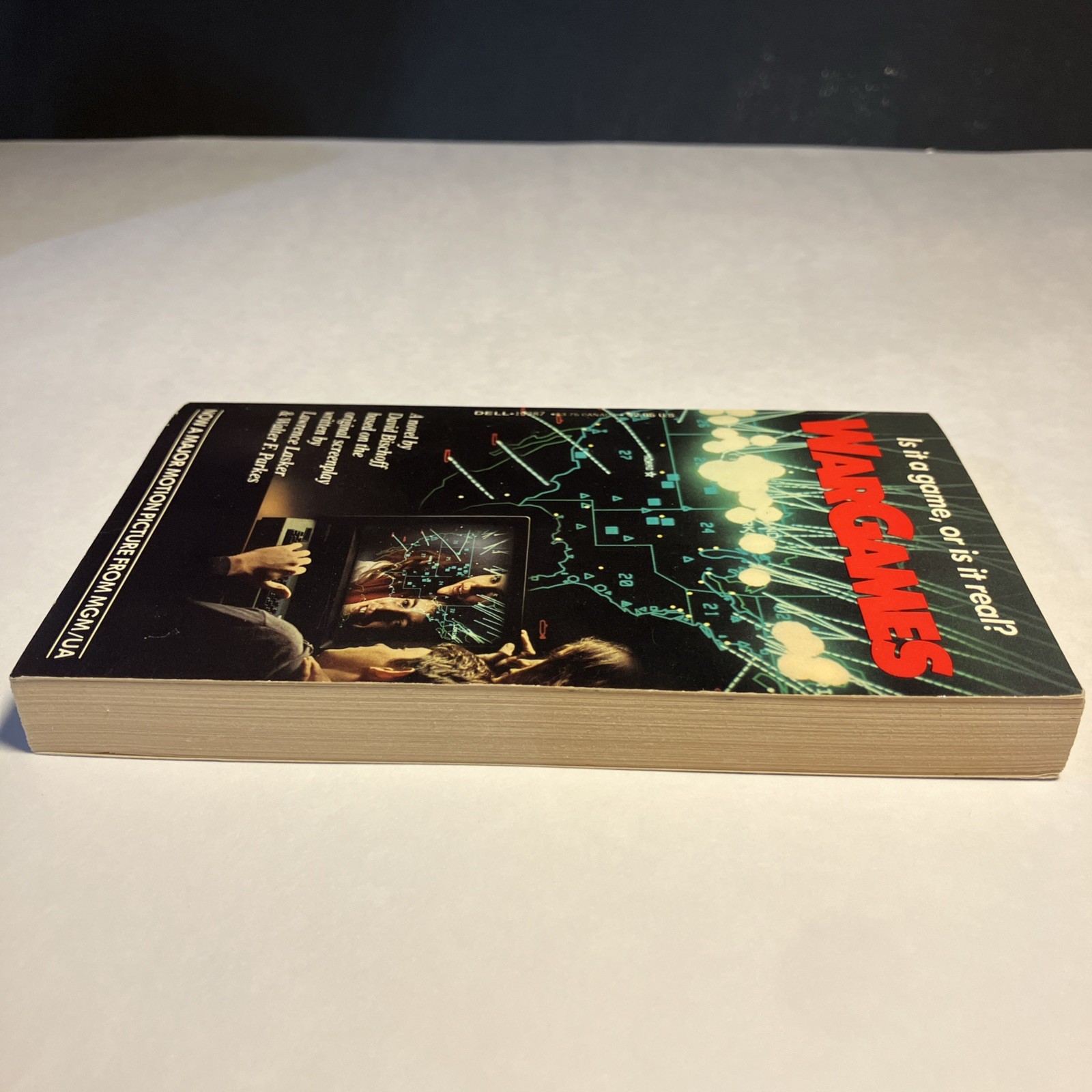War Games by David Bischoff 1983 1st Printing Very Good See Pics For Condition
