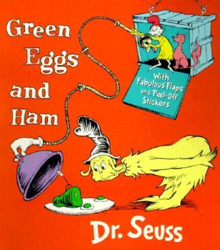 Green Eggs & Ham (Nifty Lift-and-Look) – Board book By Seuss, Dr. – VERY GOOD
