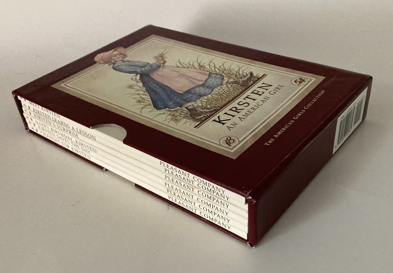 VTG Kirsten American Girl Series Box Set 1-6 Pleasant Co. Original 1st Ed 1980s