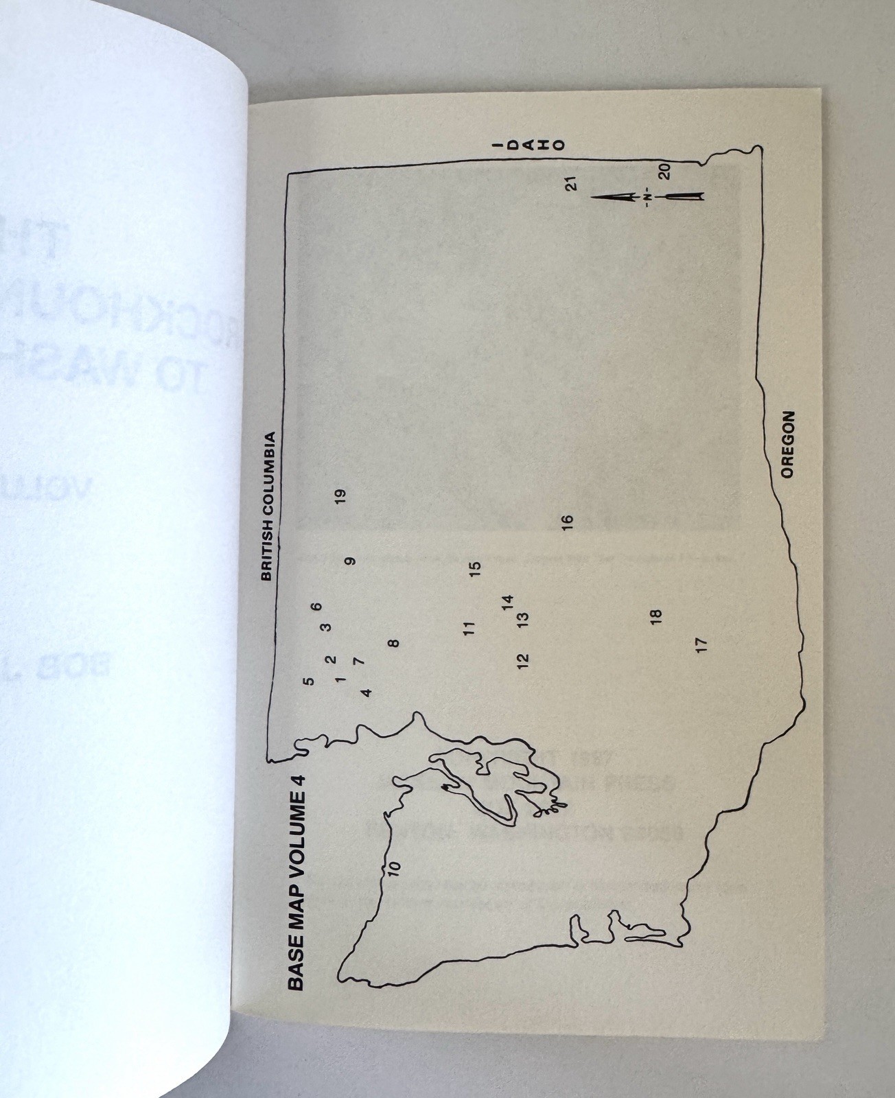 Rockhound’s Guide to Washington Vol 4 Bob Jackson 1987 Field Guide Unread