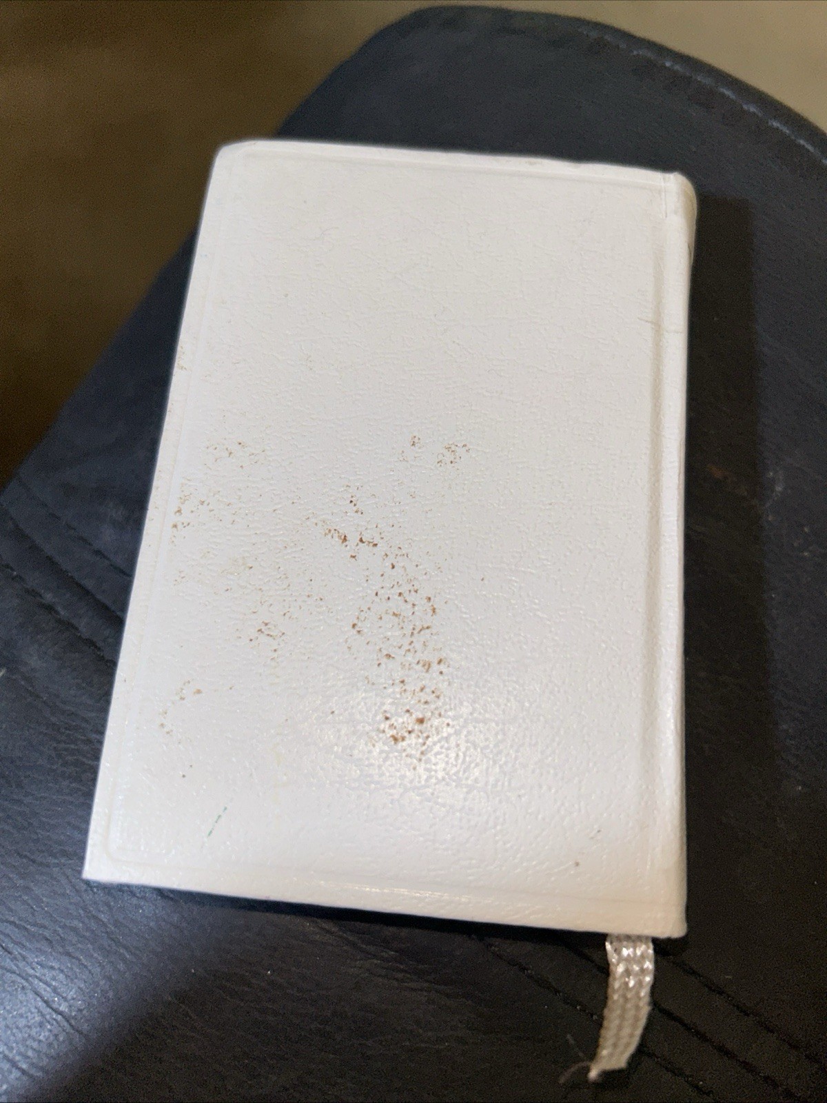 Holy Bible New Testament KJV Pocket Size White Bible 4 1/2 Inches Tall
