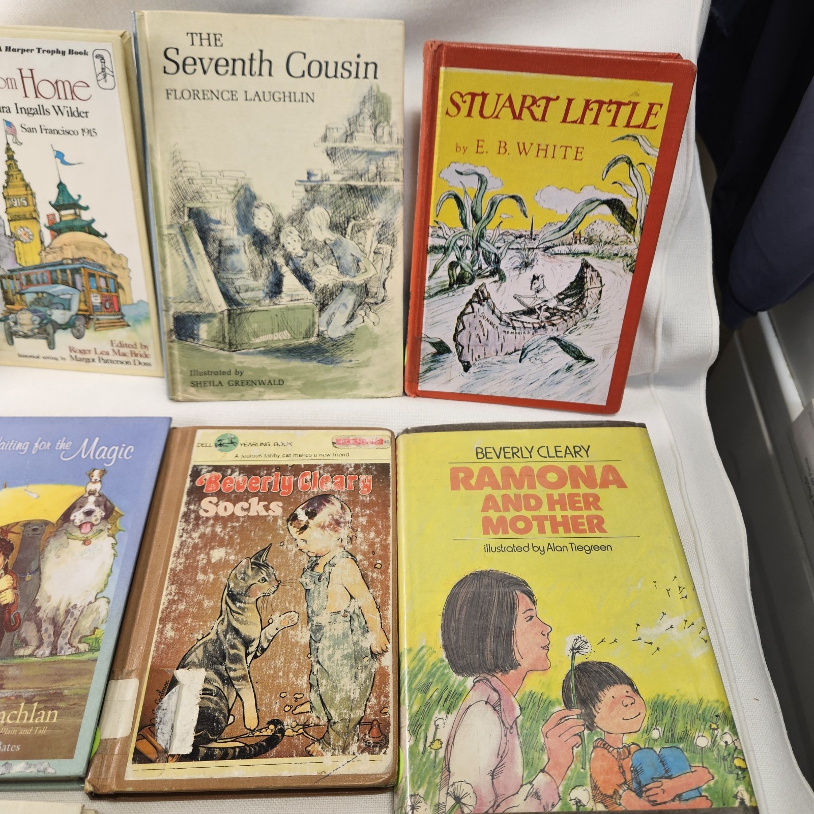 Vtg Chapter Books Novels Fiction HC Lot Children Youth School Reader Ex Lib