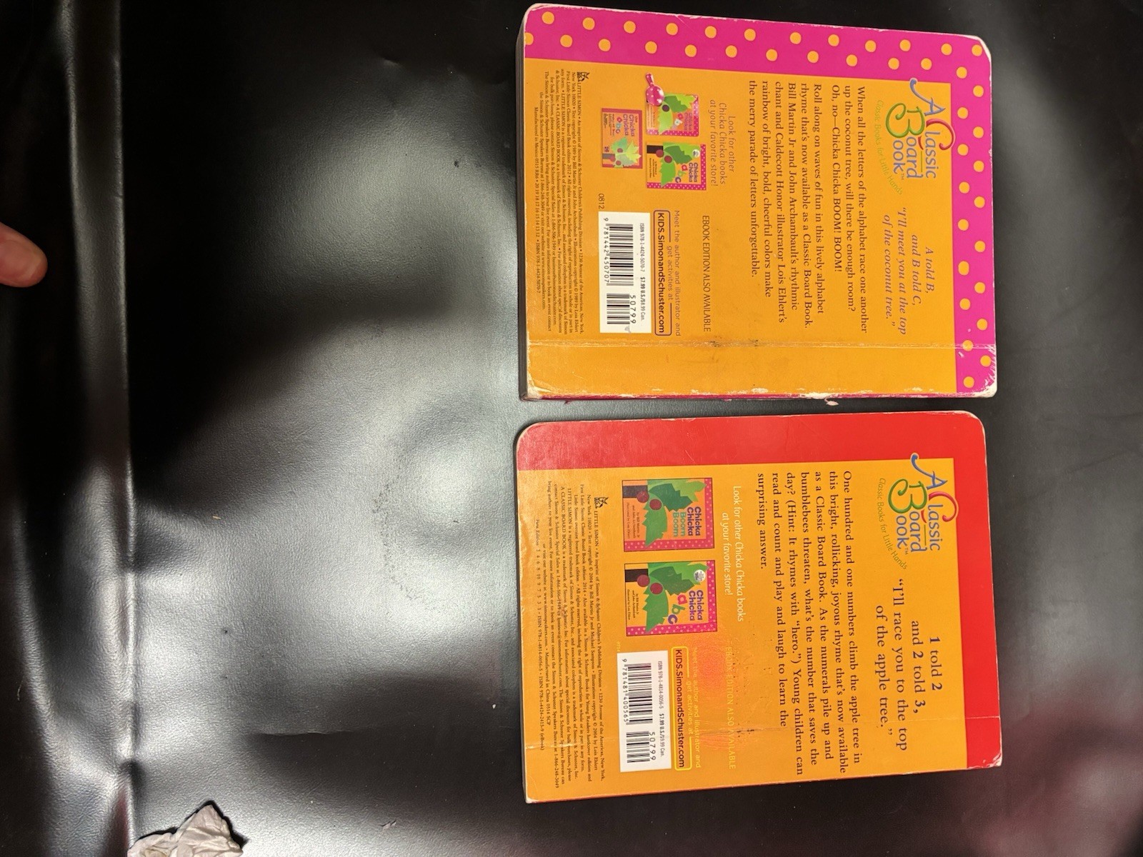 Two Baby Board Books: Chicka Chicka Boom Boom And Chicka Chicka 1-2-3