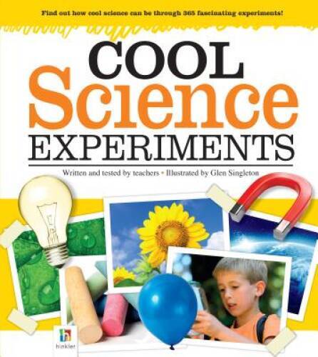 Cool Science Experiments (for kids)-365 Experiments in Astronomy,Bio – VERY GOOD
