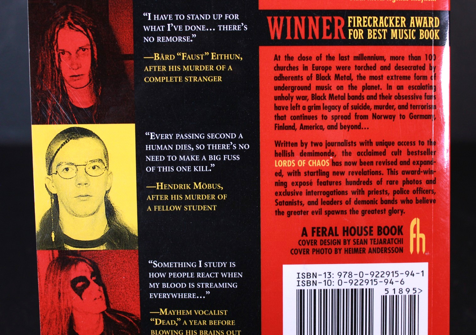 Lords of Chaos The Bloody Rise of the Satanic Metal Underground New Edition Book