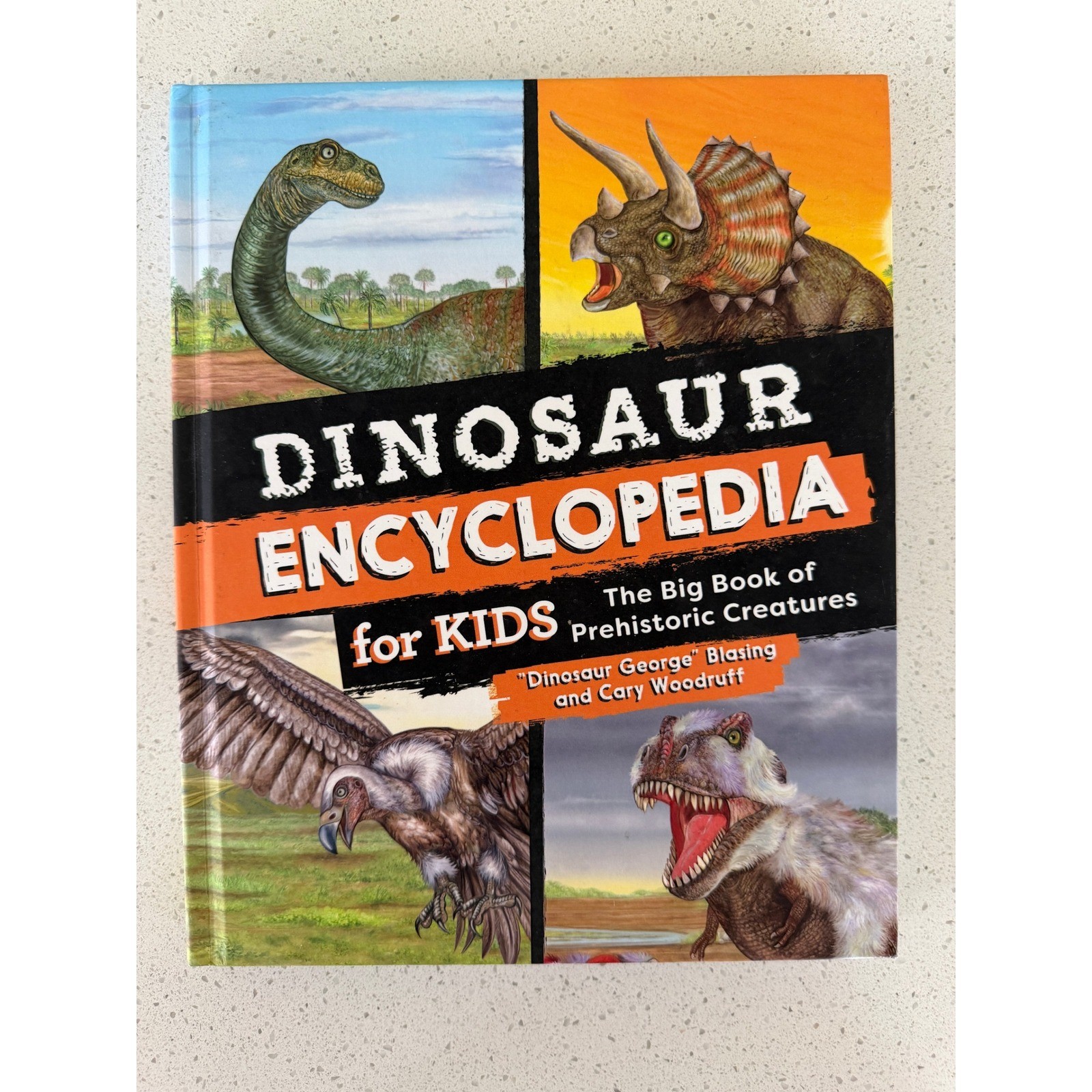 Dinosaur Encyclopedia for Kids Big Book Prehistoric Creatures George Blasing HC