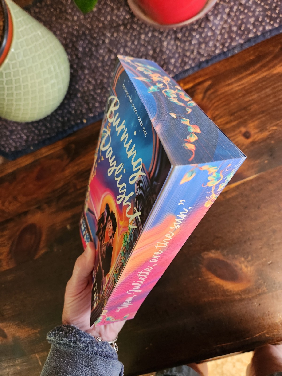 Burning Daylignt Emily Mcintire, Paperback, Sprayed Edges