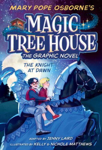The Knight at Dawn Graphic Novel (Magic Tree House (R)) – Paperback – ACCEPTABLE