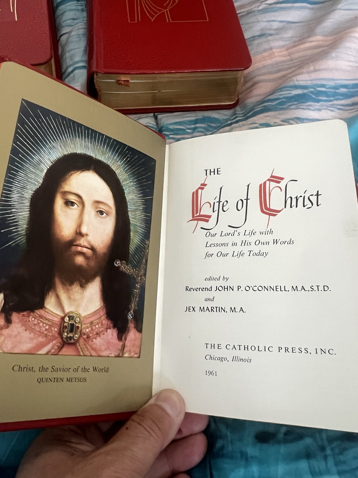 The Catholic Press Library of Catholic Devotion 3-Book Set Illustrated 1959-61