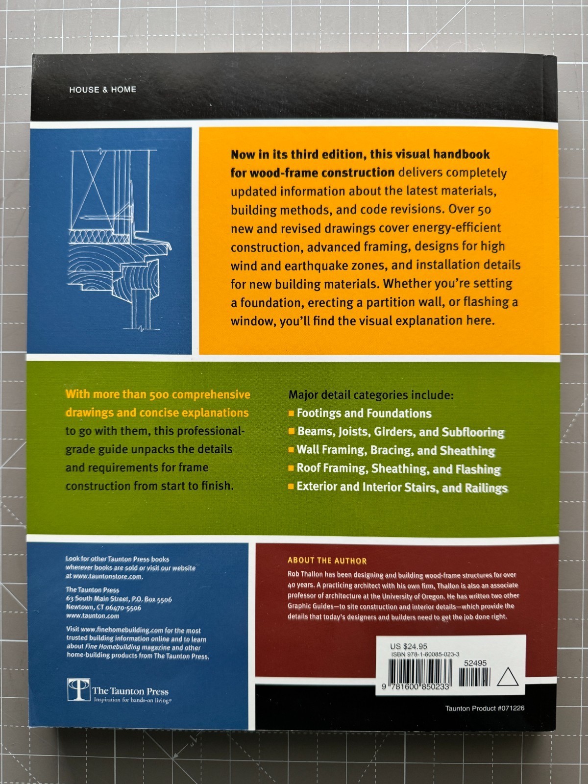 Graphic Guide to Frame Construction : Third Edition