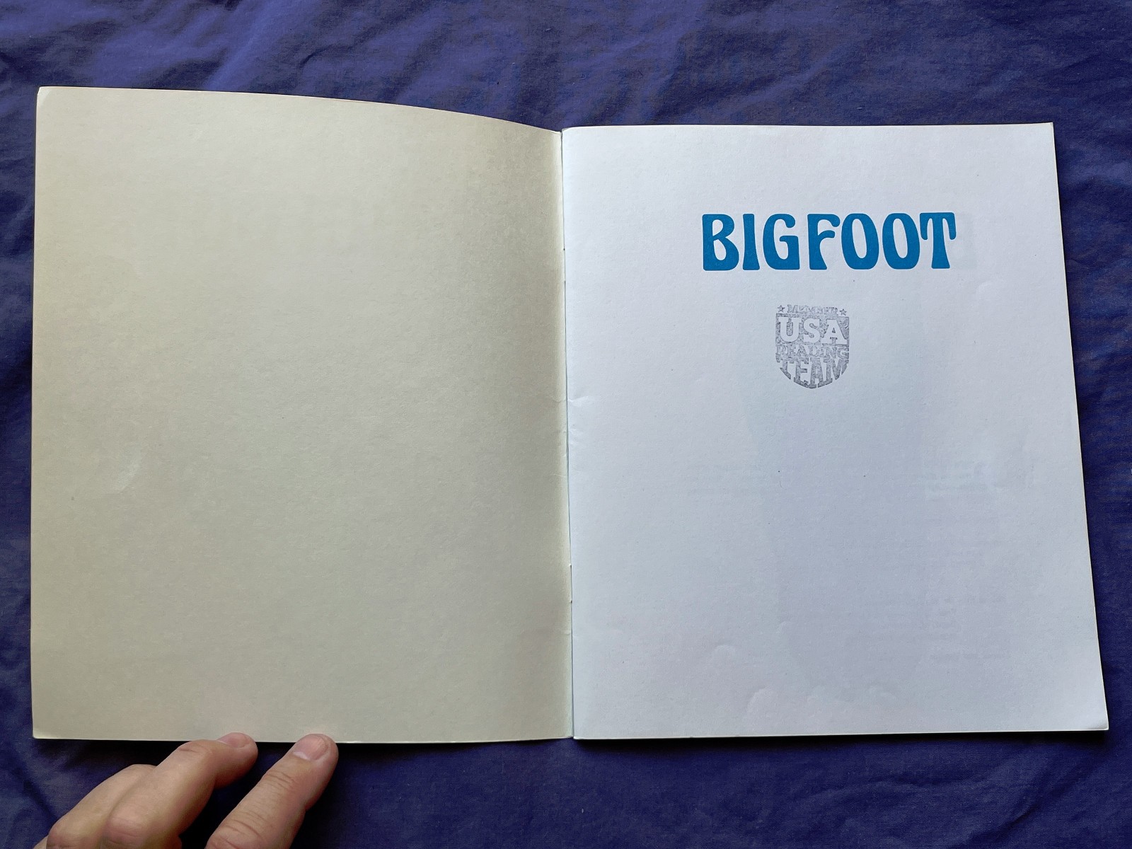 Rare BIGFOOT Book Crestwood House Ian Thorne Yeti Abominable Snowman