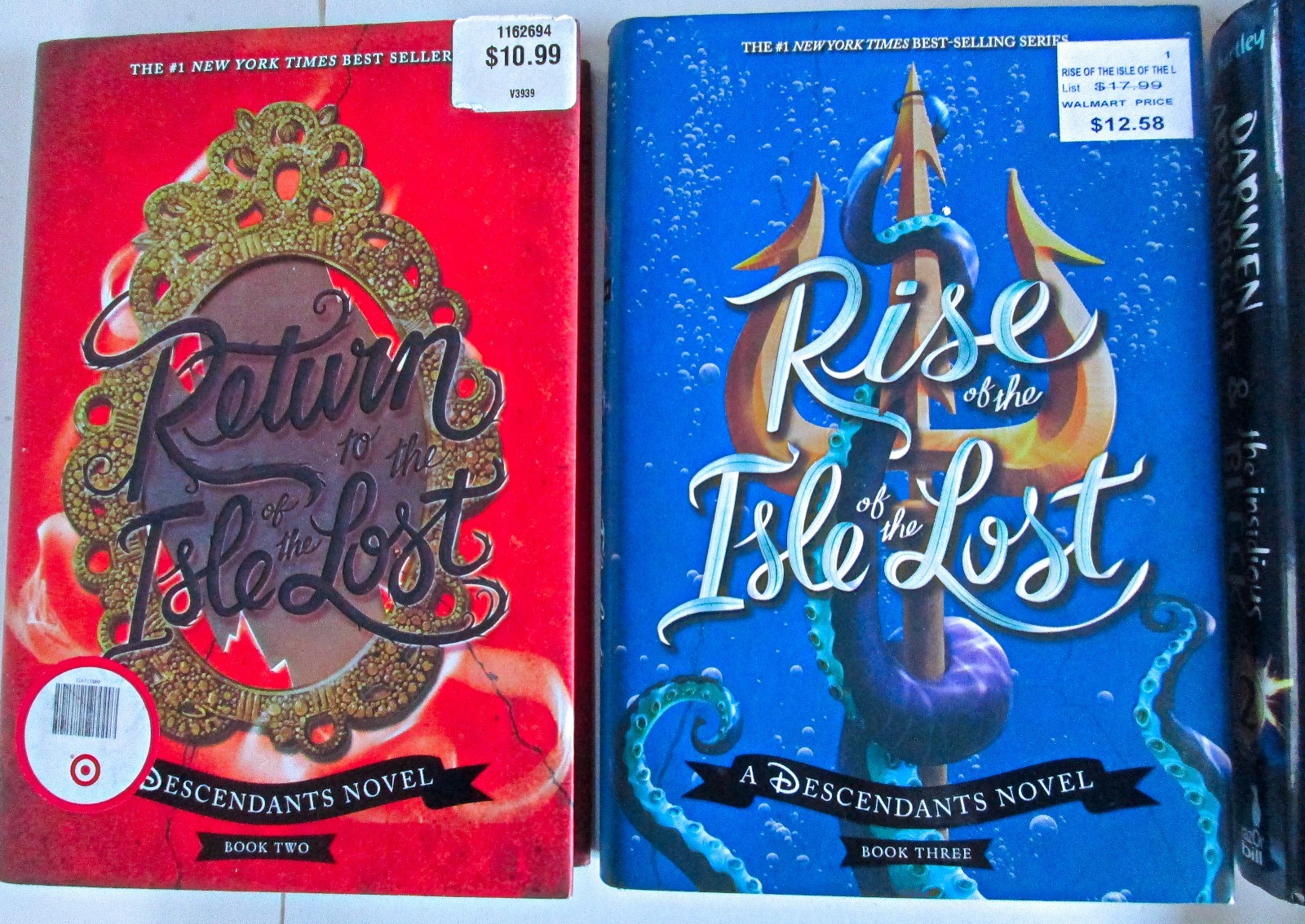Lot of 9 Kid Teen Fantasy Fiction Books, Riordan, Descendants, Percy Jackson mor