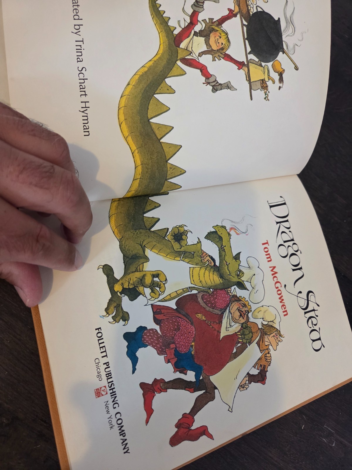 Dragon Stew Tom McGowen Trina Schart Hyman 1969 Hardcover #S138