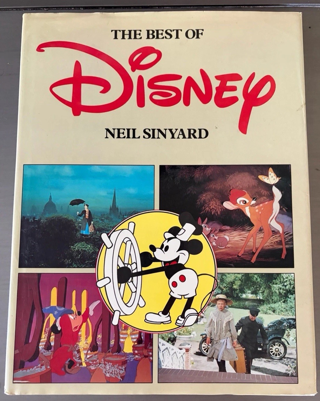 THE BEST OF DISNEY Vintage HARDCOVER BOOK BY NEIL SINYARD
