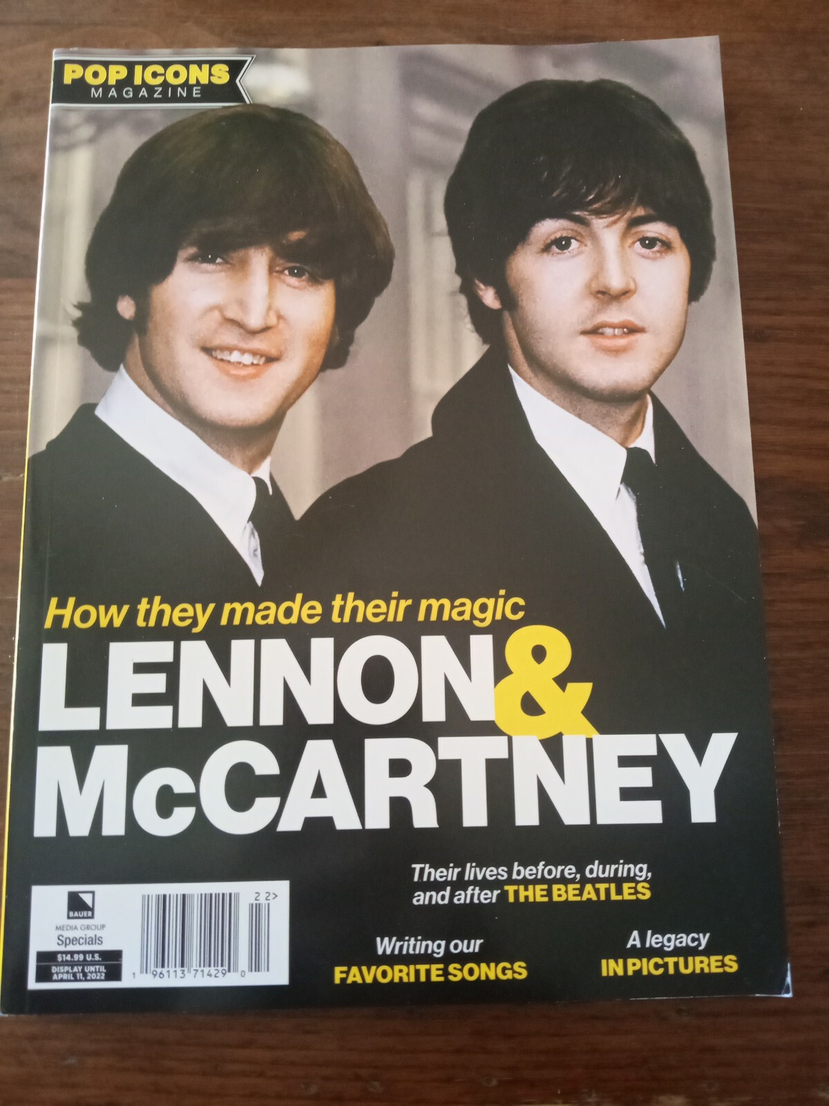 Brand New JOHN LENNON & PAUL McCARTNEY How They Made Their Magic Pop Icons