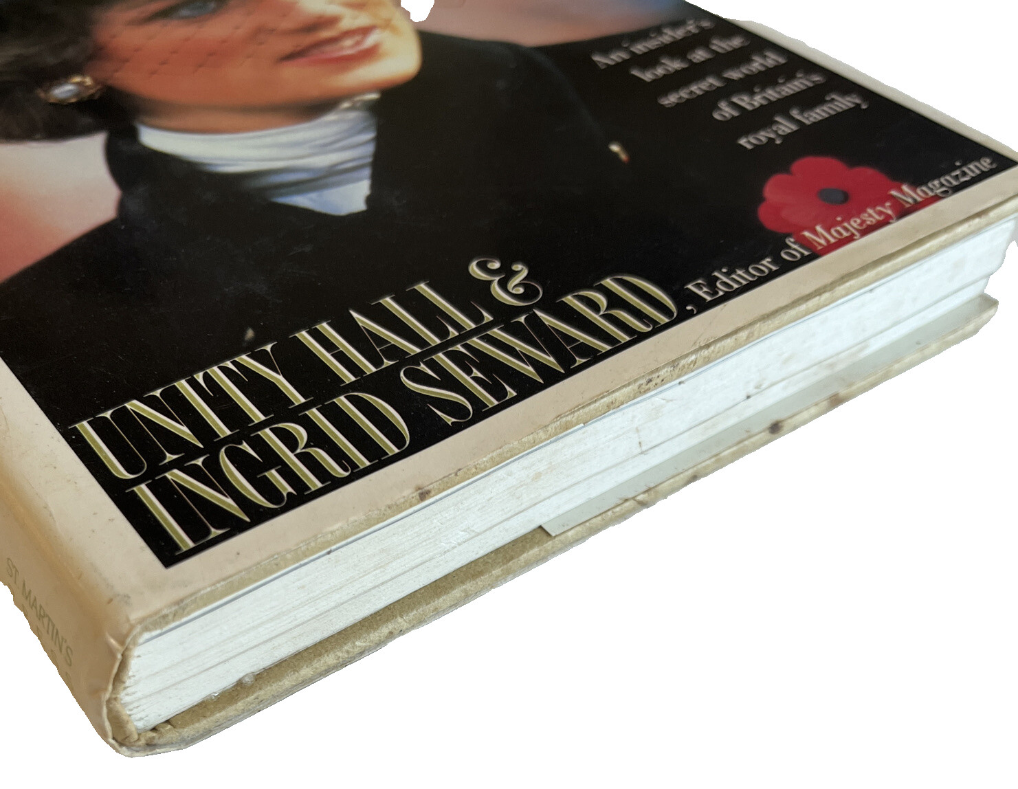 Princess Diana Royalty Revealed Ingrid Seward Unity Hall 1st US Ed Print 1989 HC