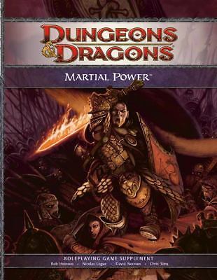 Martial Power by Wizards RPG Team (2008, Hardcover)
