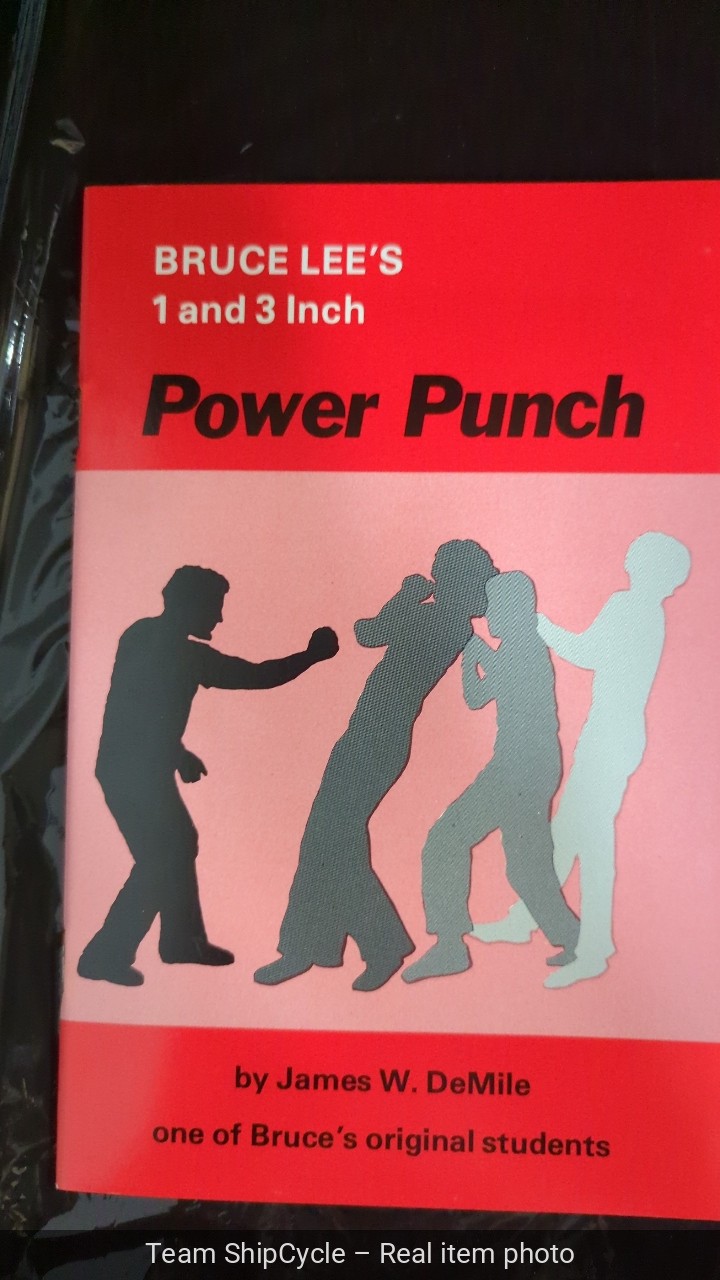 Brand Bruce Lee 1 3 Inch Secret Power Punch Book Jeet Kune Do RARE Jam G2U