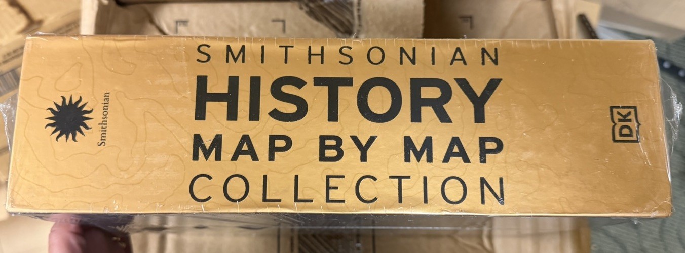 Smithsonian History Map by Map Collection 3-Book Box Set WWII Battles