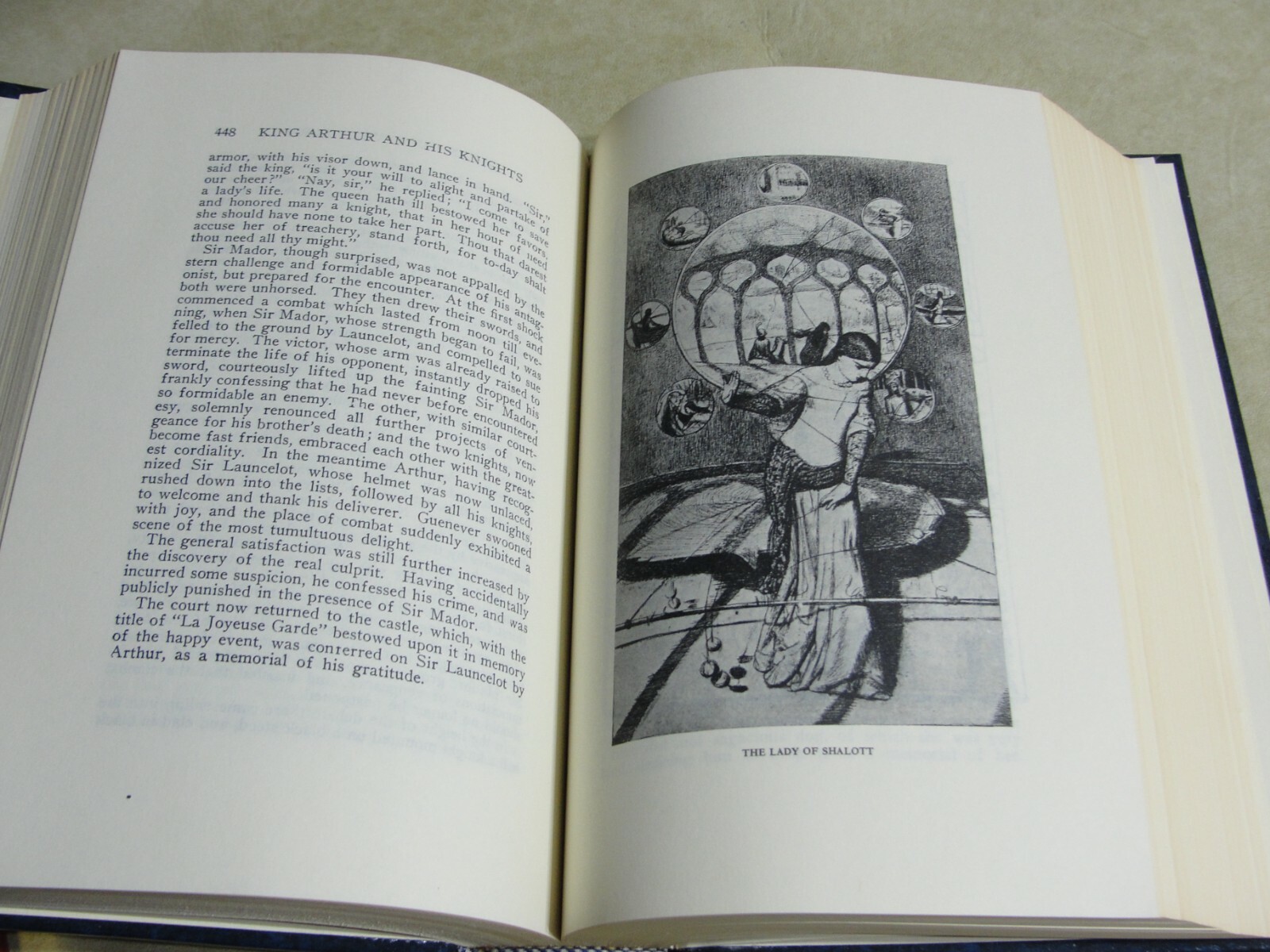 Bulfinch’s Mythology, Avenel 1978, Gold Gilt on Navy Leatherette Cover, Fancy