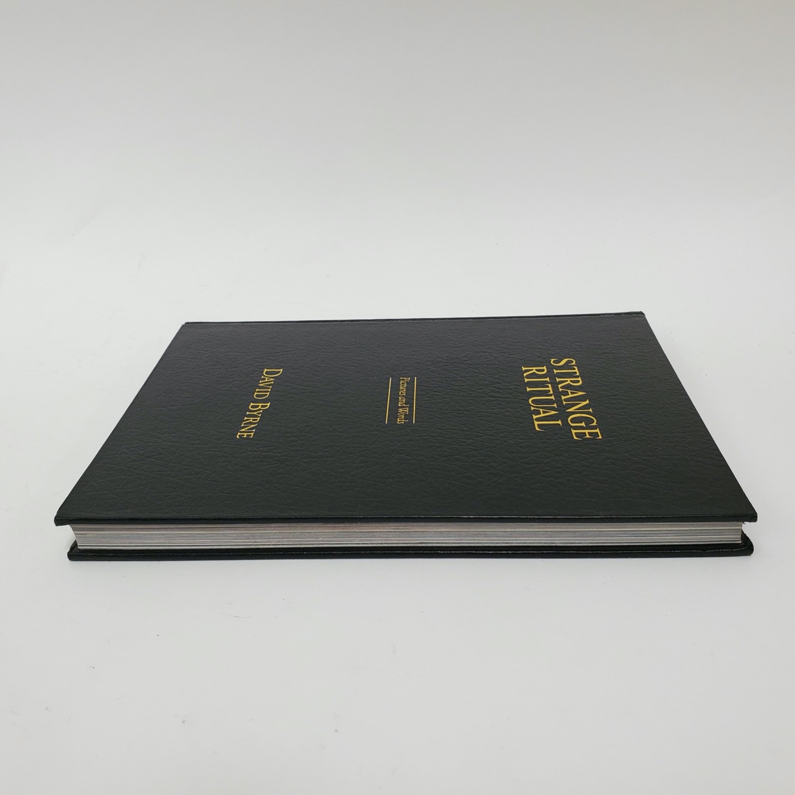 David Byrne Strange Ritual 1995 Hardcover 1st Edition Art Photo Talking Heads