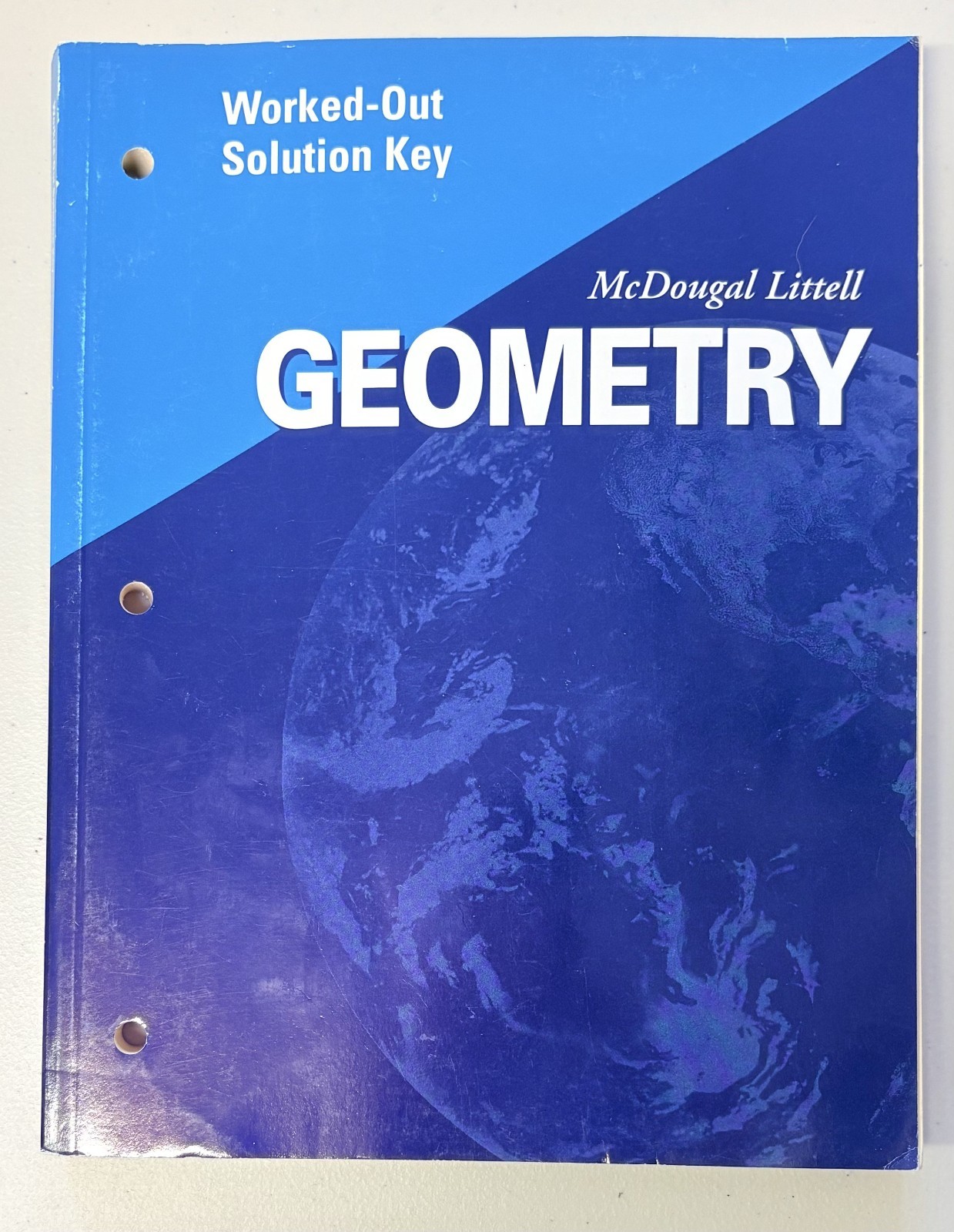 Geometry: Worked-Out Solution Key. McDougal Littell. Paperback