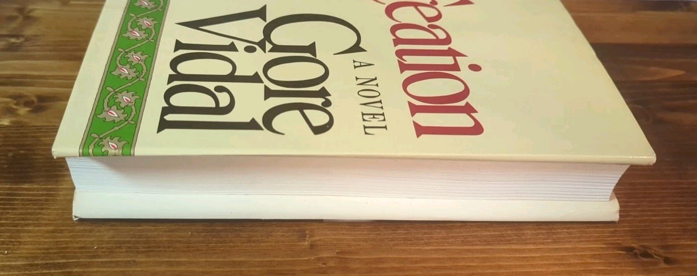 RARE FIRST EDITION Creation by Gore Vidal 1981 Hardcover Book Dust Jacket