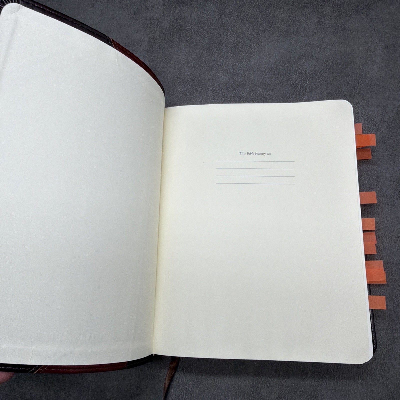 ESV Single Column Journaling Bible (Crossway 2016), TruTone PERSONALIZED