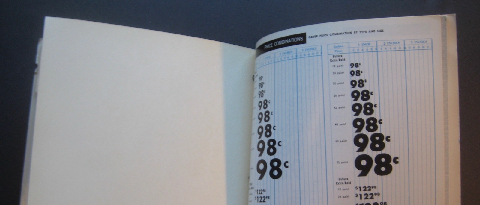 Detroit Free Press Advertiser’s Production Procedures & Type Specimens Handbook