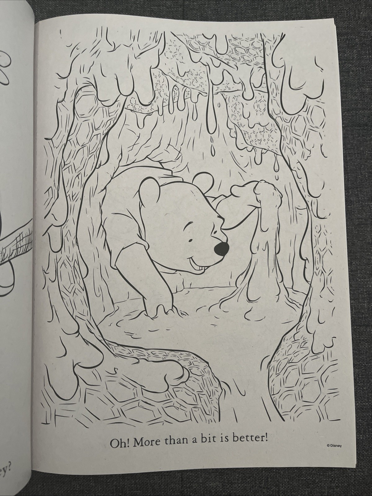 Disney Winnie the Pooh Big Fun Book to Color Puzzles Games and Coloring