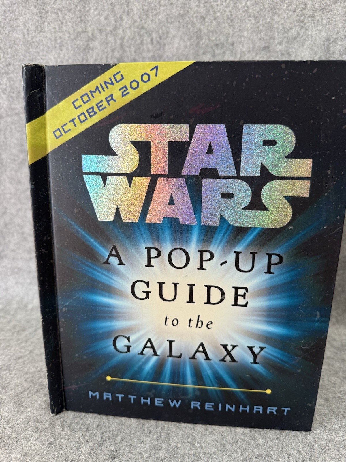Star Wars Pop-Up Guide to the Galaxy Matthew Reinhart 2007 Lights Promo Copy