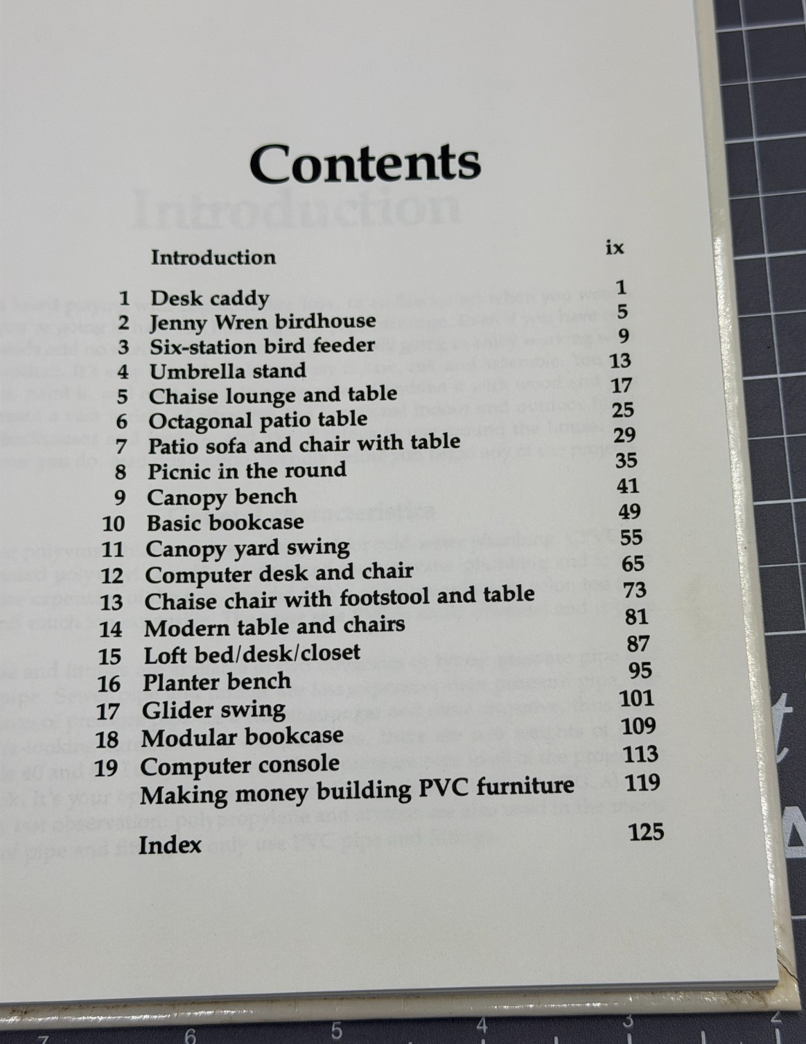 PVC Furniture Hard Cover Book by Edward A. Baldwin – 1992 1st Printing / Edition
