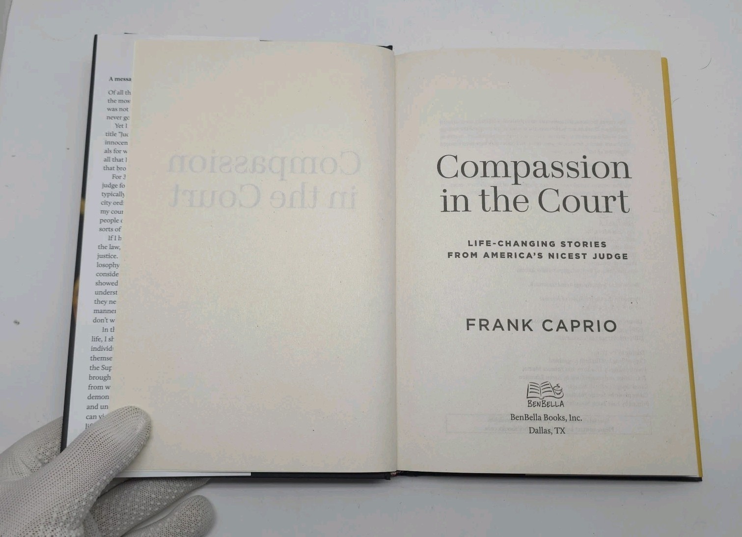 Compassion in the Court : Life-Changing Stories from America’s Nicest Judge…