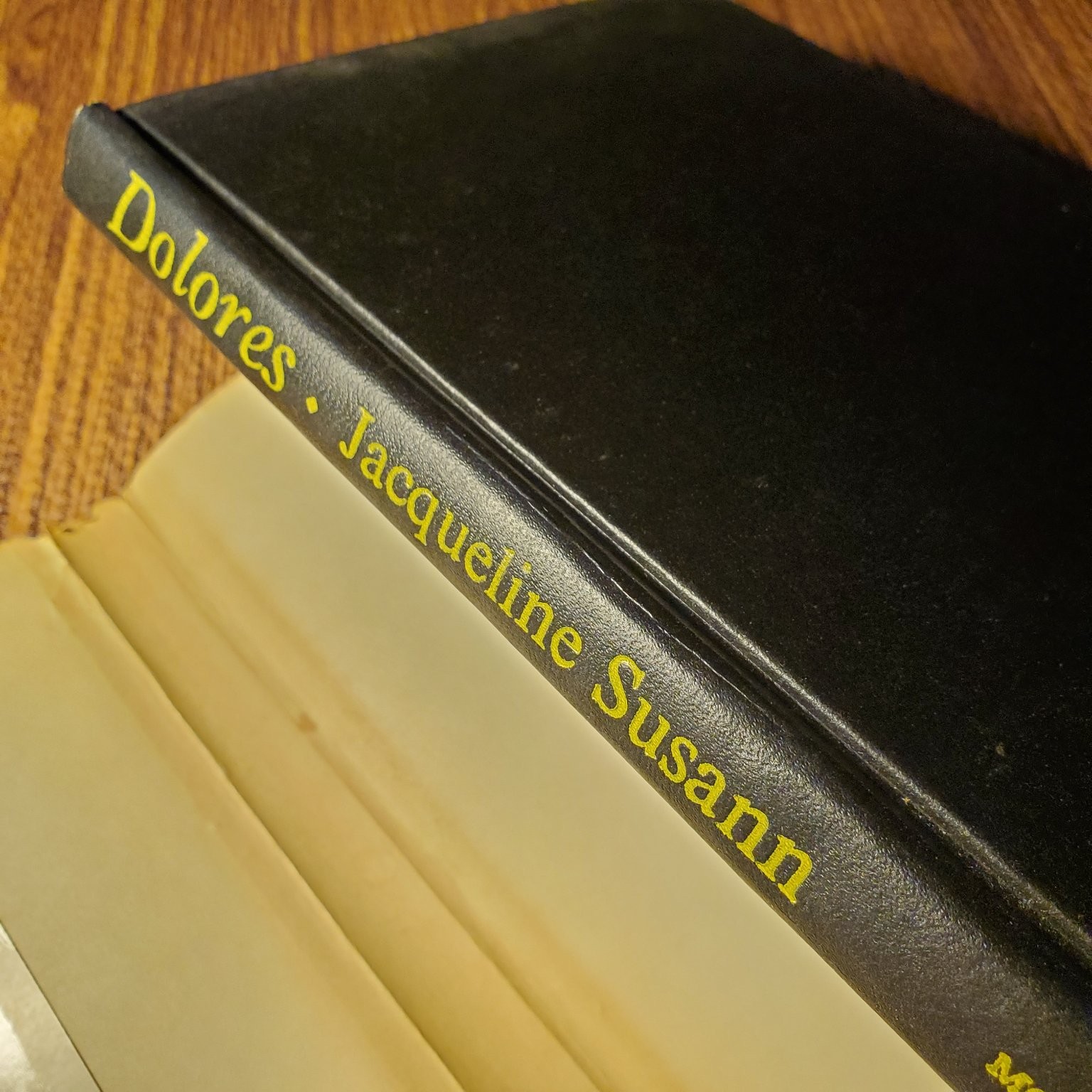 Dolores Jacqueline Susann 1976 Book Club Edition Fiction William Morrow
