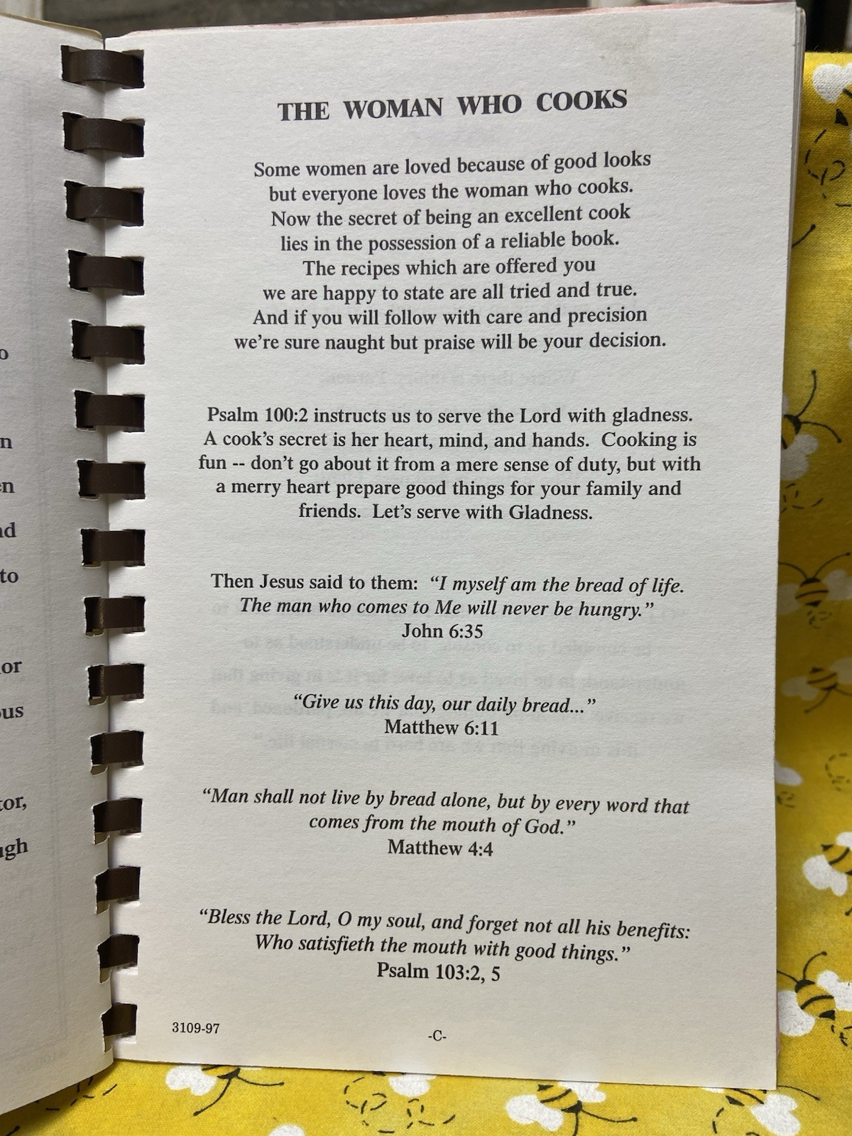 Cherished Recipes:Fairview Baptist Church Cookbook 1996 Grannycore